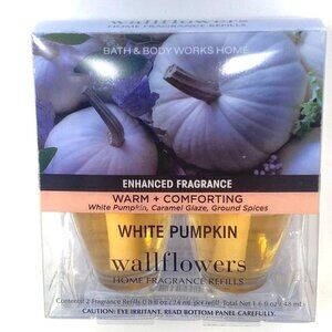 Bath & Body Works White Pumpkin Wallflower Fragrance Refill 2 Pack